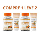 100 Dores 60 Cápsulas + Massageador | Suplemento Alimentar com 17 Ativos e Cúrcuma