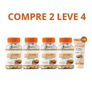 100 Dores 60 Cápsulas + Massageador | Suplemento Alimentar com 17 Ativos e Cúrcuma